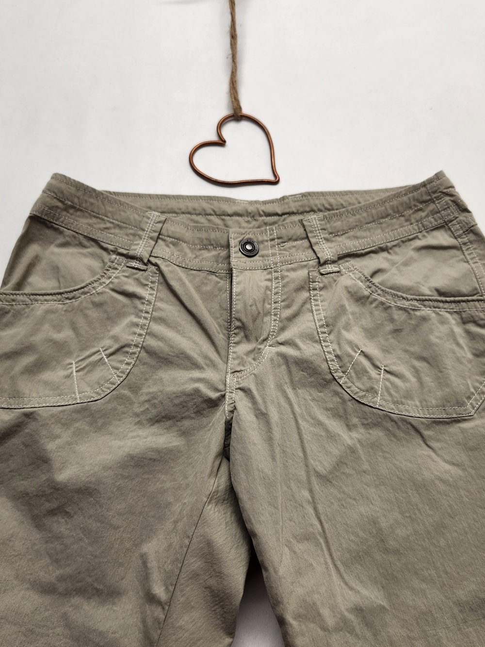 ⭐️KÜHL Spire Roll-Up Hiking Pants Women’s 6 Khaki Tan Gorpcore Outdoor Trail